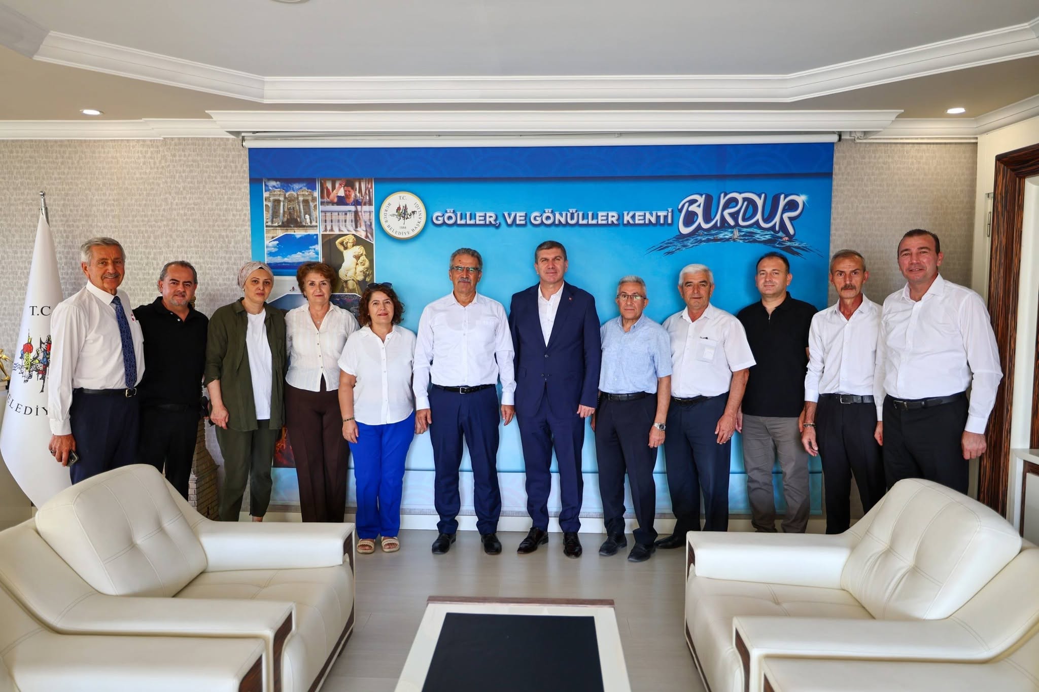 B.K.K. YENİ DÖNEM YÜRÜTME KURULU ÜYELERİ İLE ZİYARETLERİNİ SÜRDÜRDÜ.